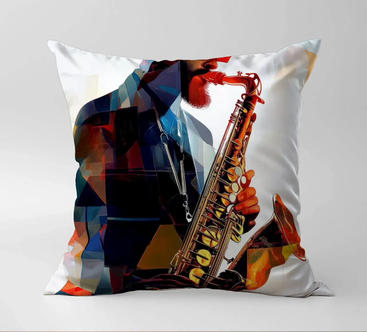 Jazzed #1 cuscino da Art Unleashed