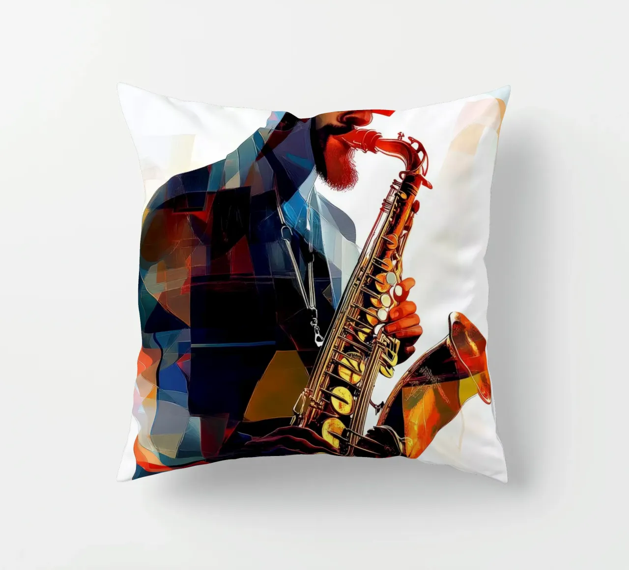 Jazzed #1 cuscino da Art Unleashed