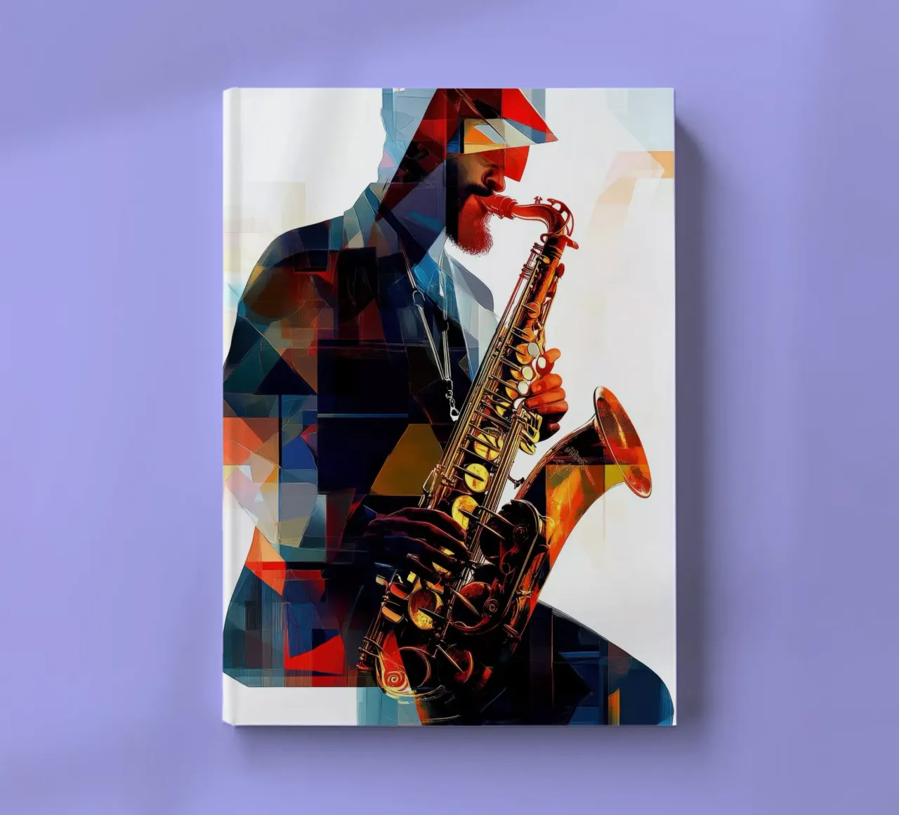 Jazzed #1 notebook by Art Unleashed