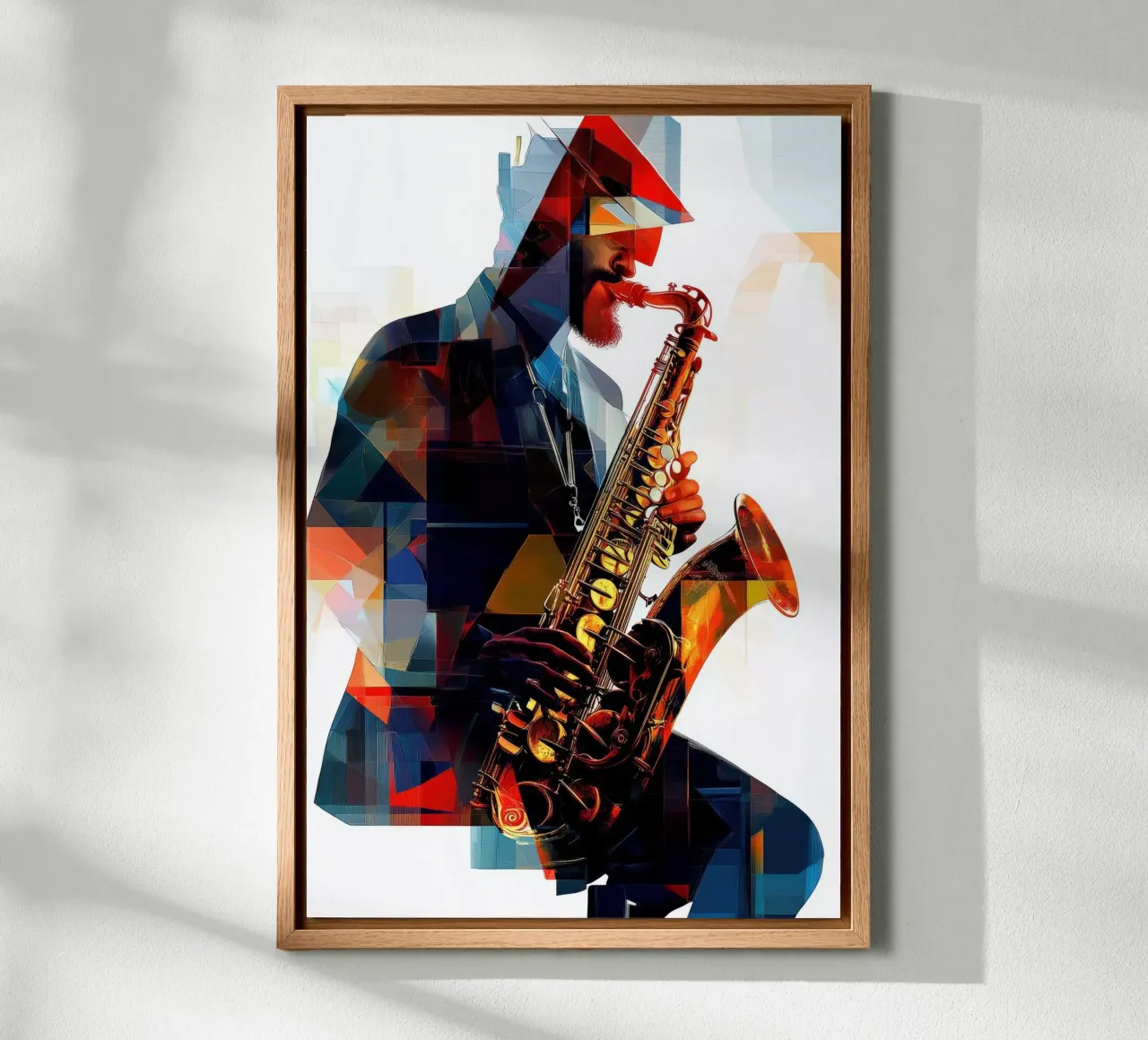 Jazzed #1 tela con Cornice a cassetta da Art Unleashed