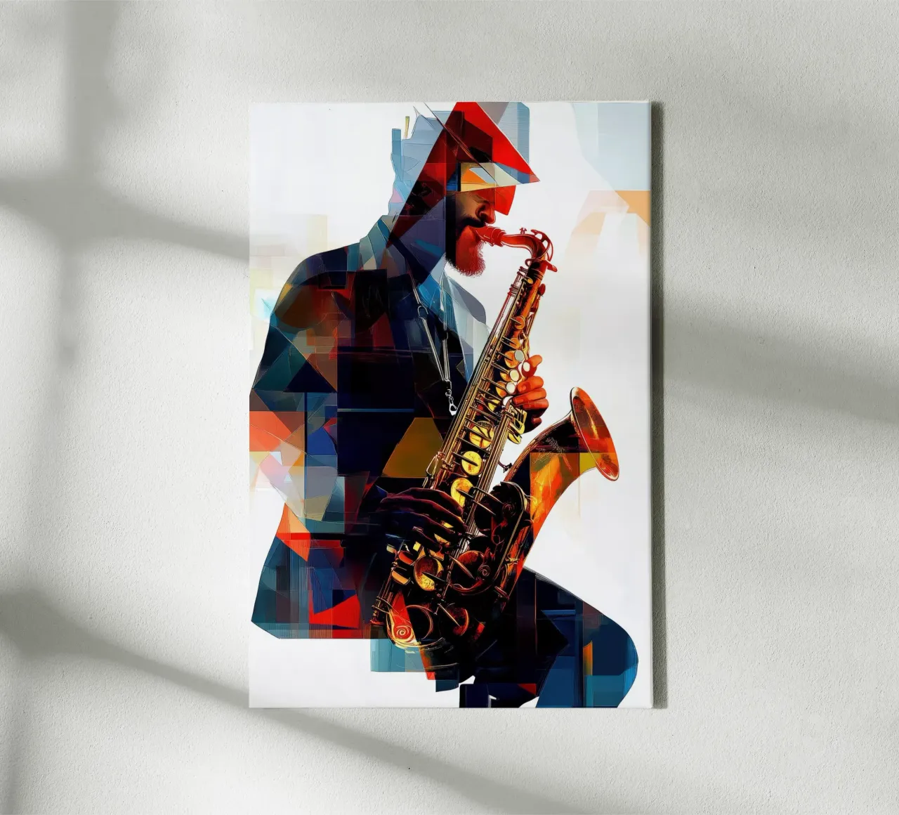Jazzed #1 tela con Cornice a cassetta da Art Unleashed