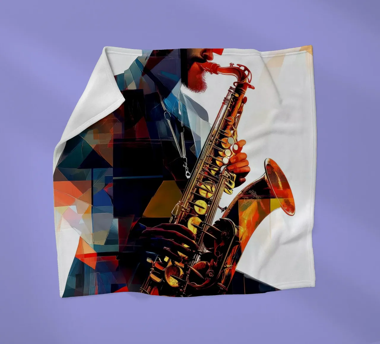 Jazzed #1 coperta in pile da Art Unleashed