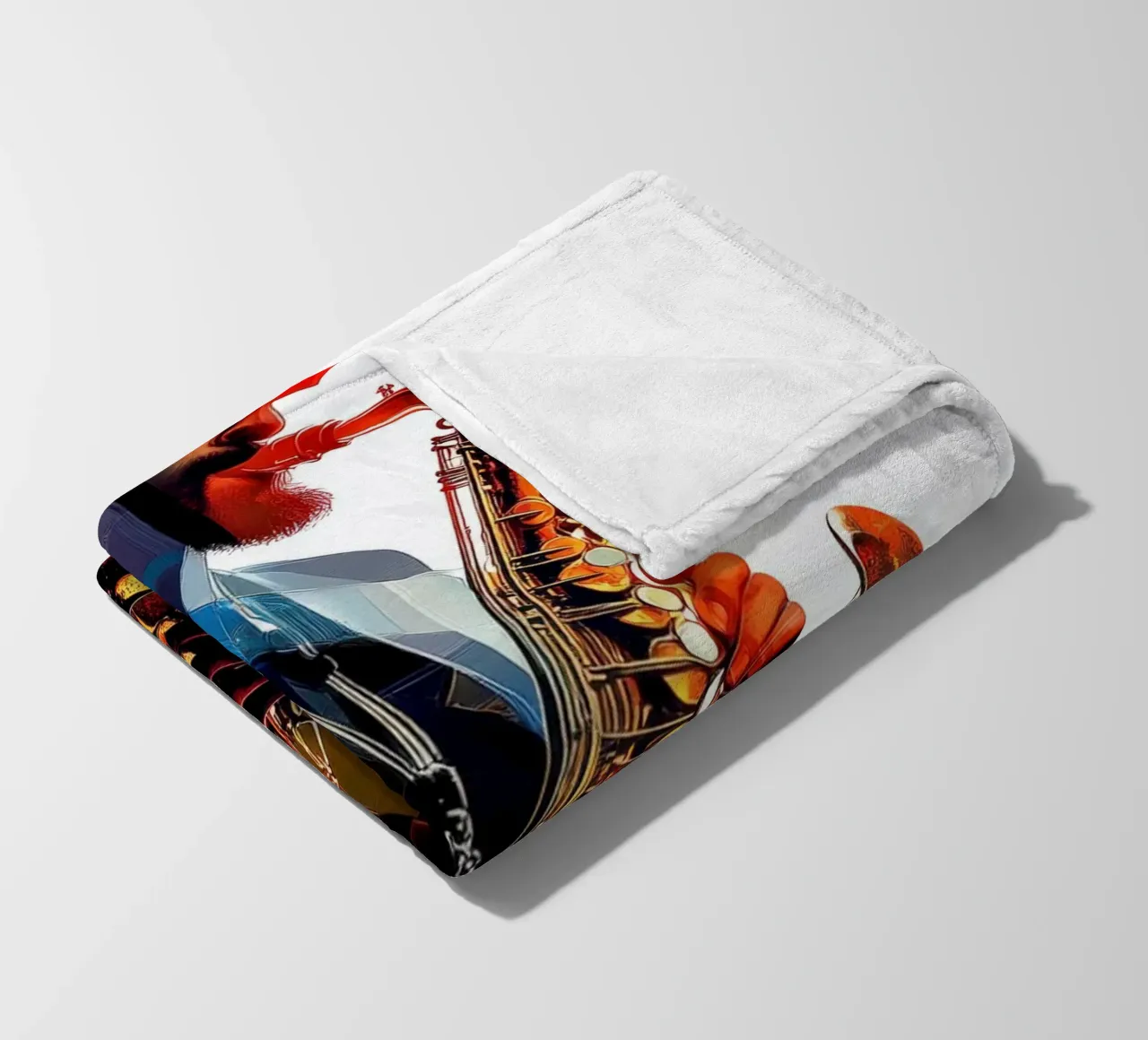 Jazzed #1 coperta in pile da Art Unleashed