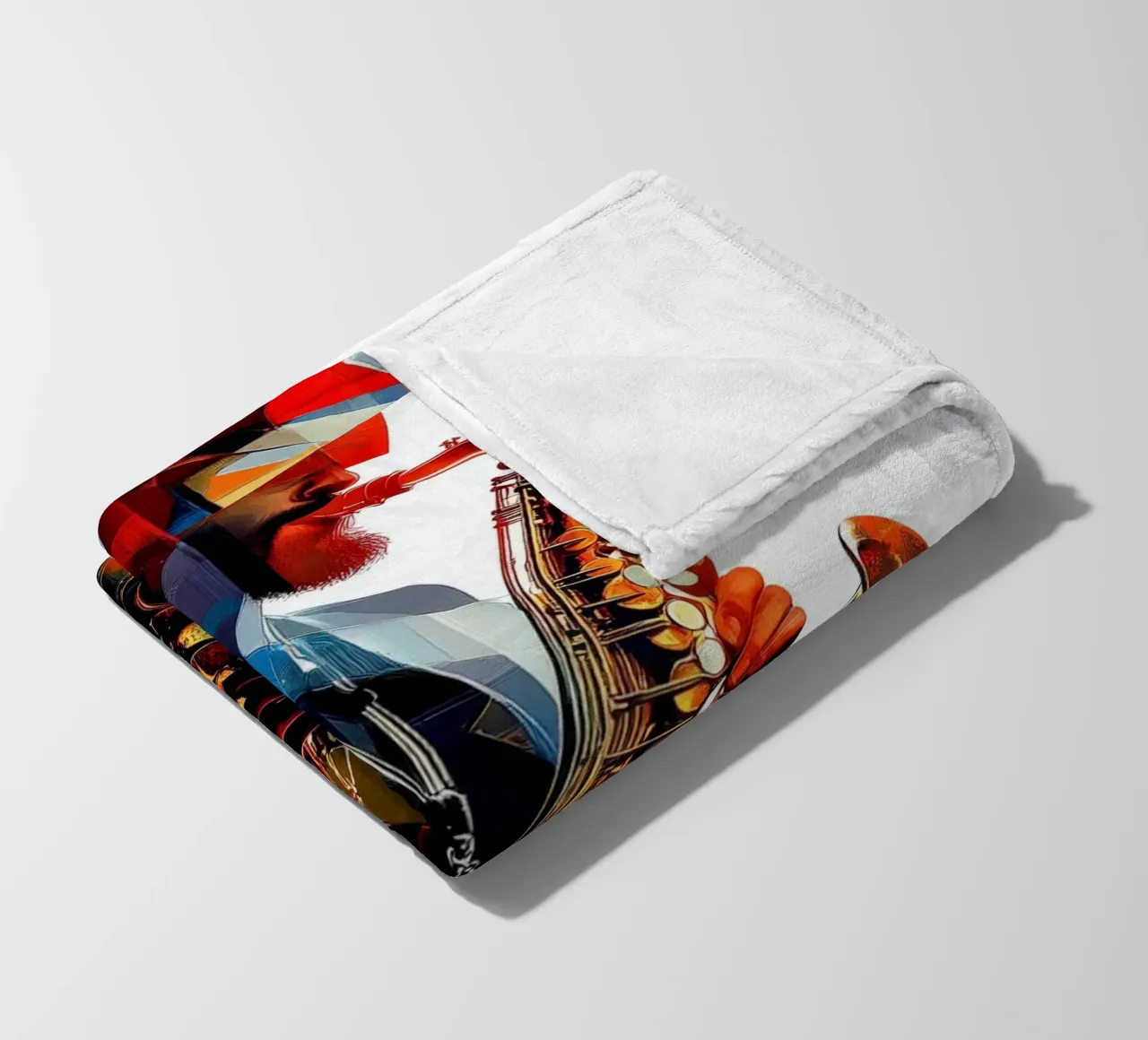 Jazzed #1 coperta in pile da Art Unleashed