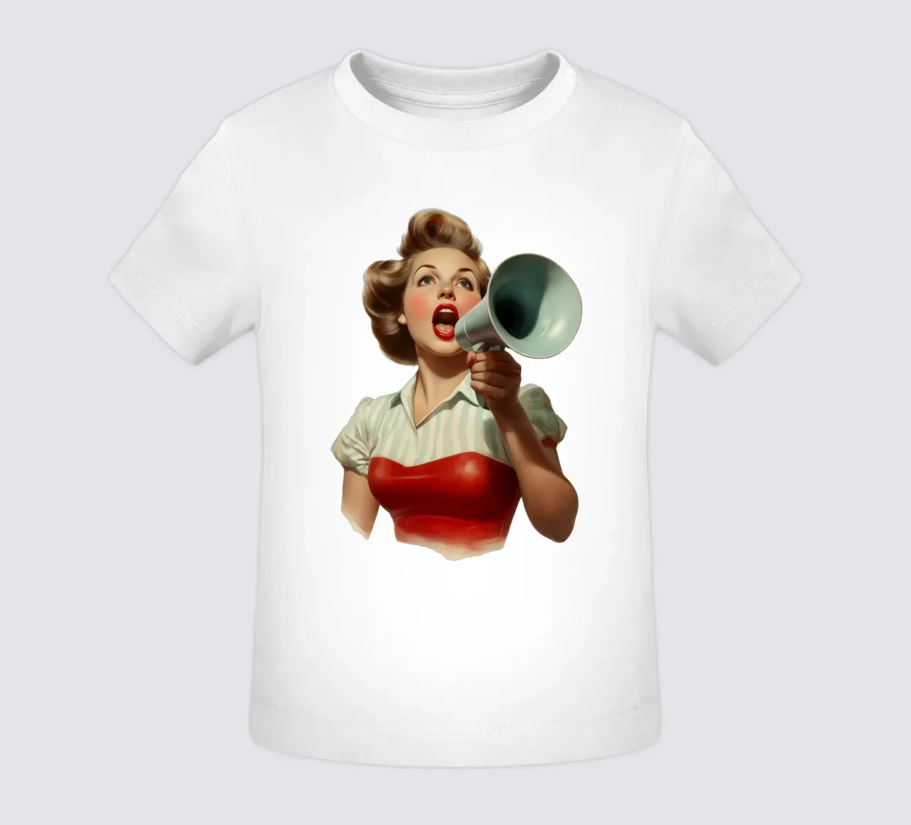 Shout maglietta neonato da Art Unleashed