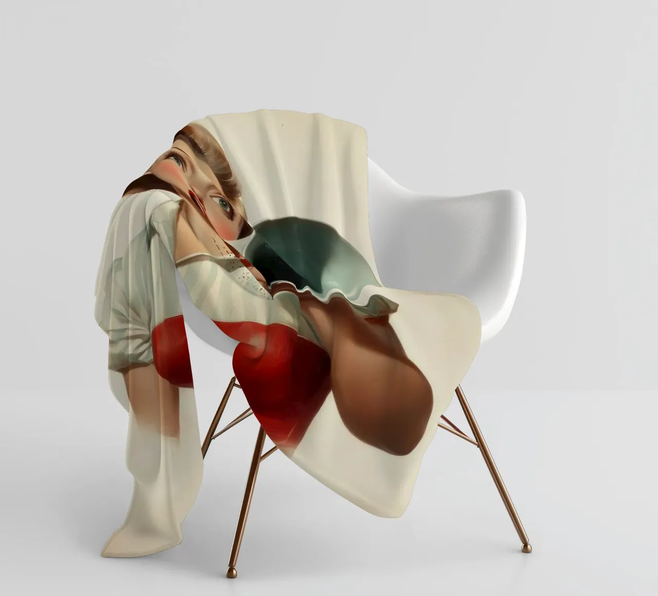 Shout coperta in pile da Art Unleashed