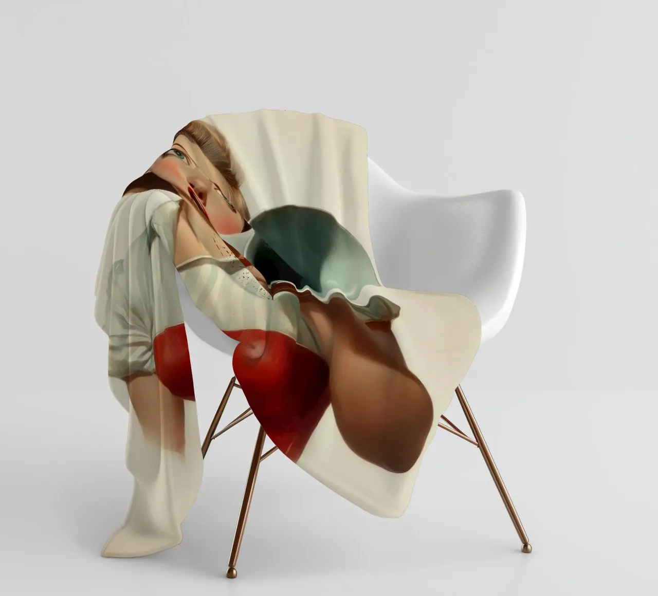 Shout coperta in pile da Art Unleashed