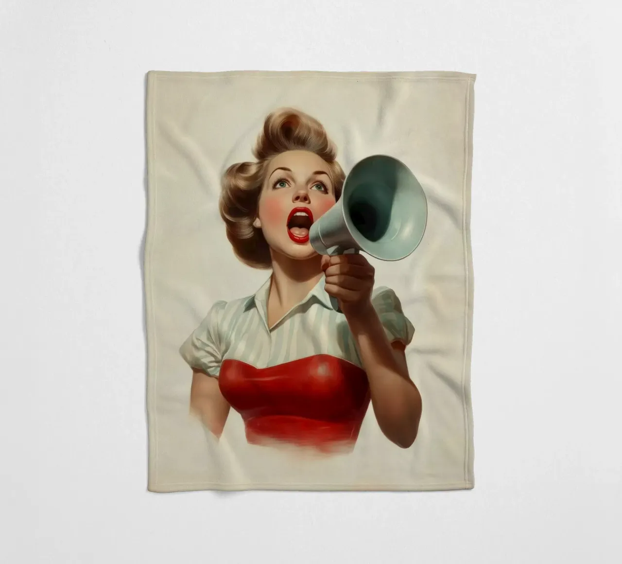 Shout coperta in pile da Art Unleashed