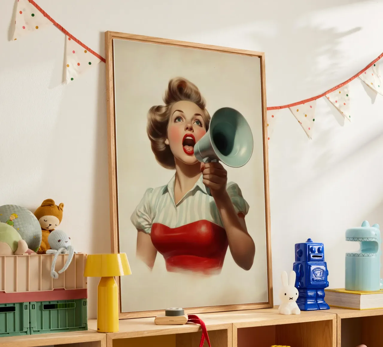 Shout plexiglass da Art Unleashed