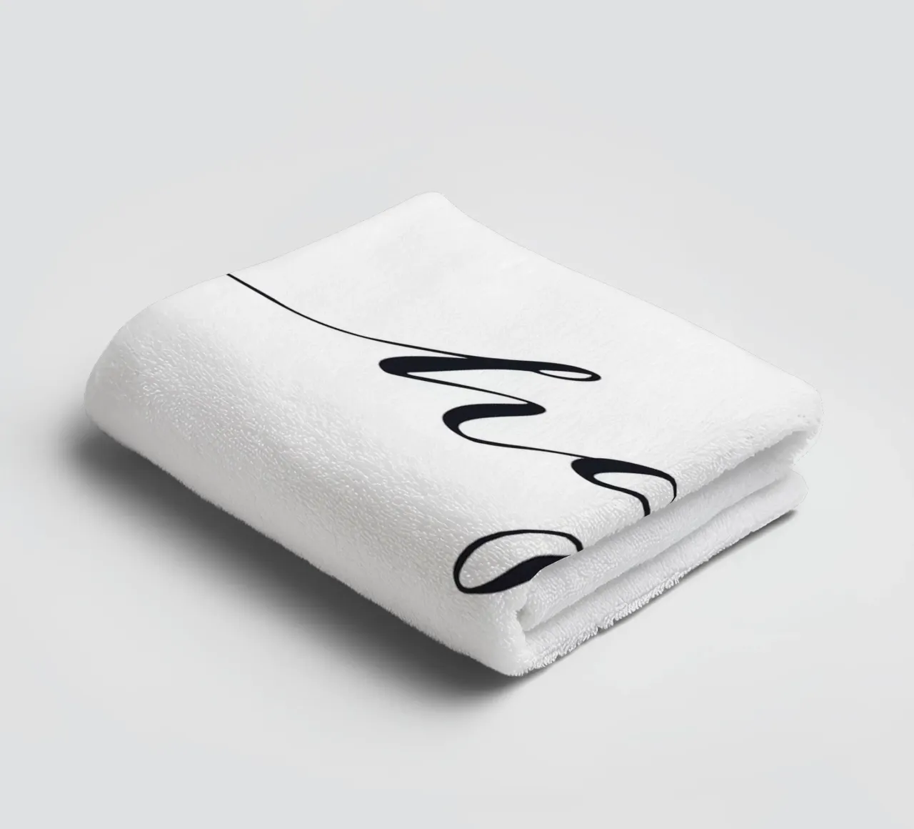 Hope - Elegant typography design towel by Whole©