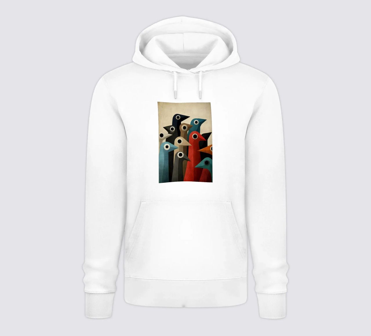 Pecking sudadera con capucha de Art Unleashed