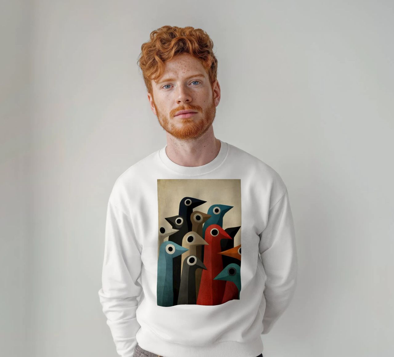 Pecking sudadera de Art Unleashed