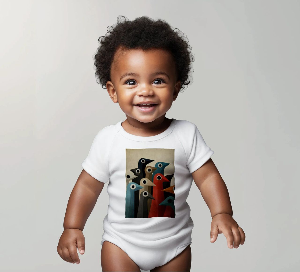 Pecking body de bebé de Art Unleashed