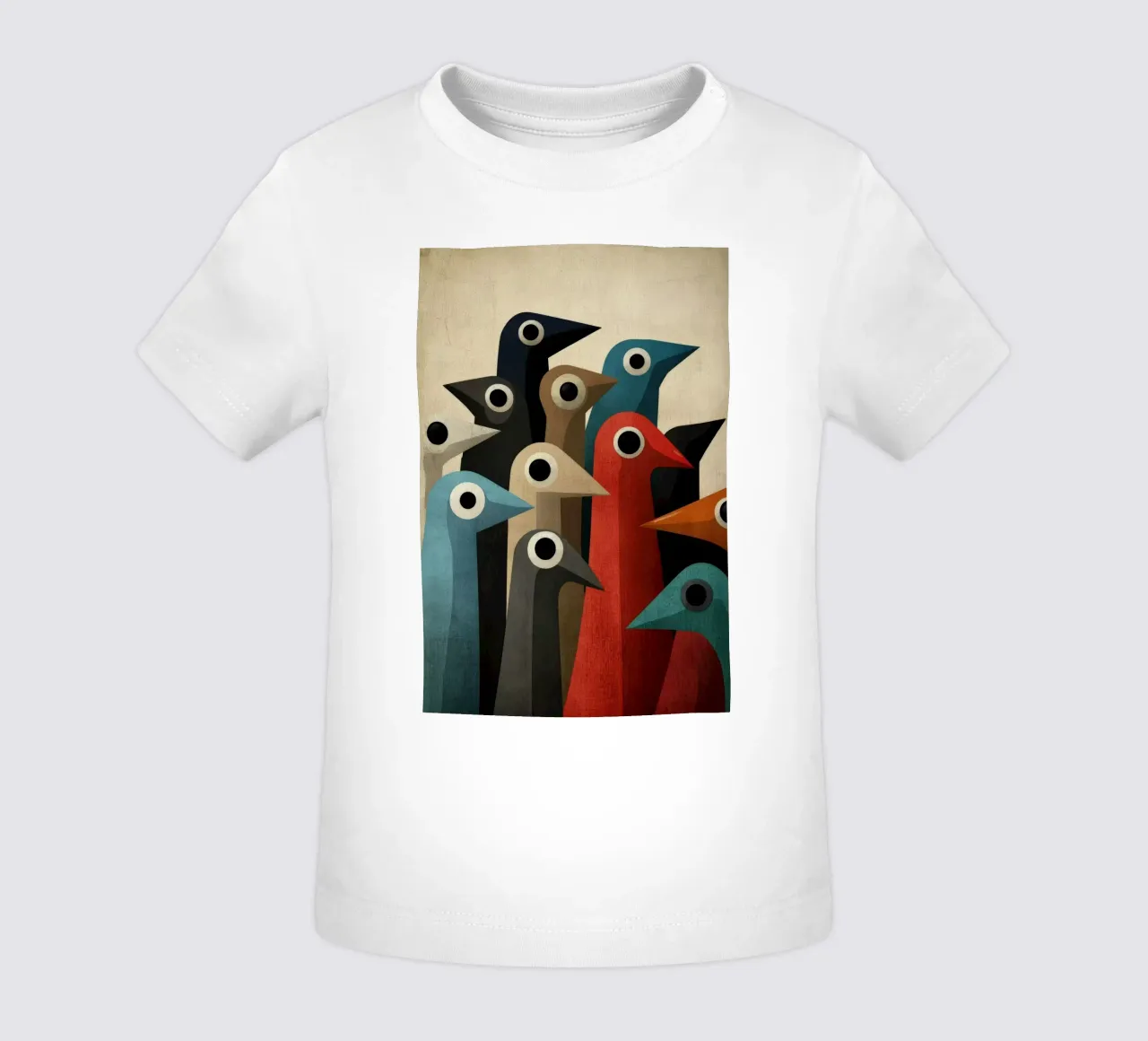 Pecking maglietta neonato da Art Unleashed