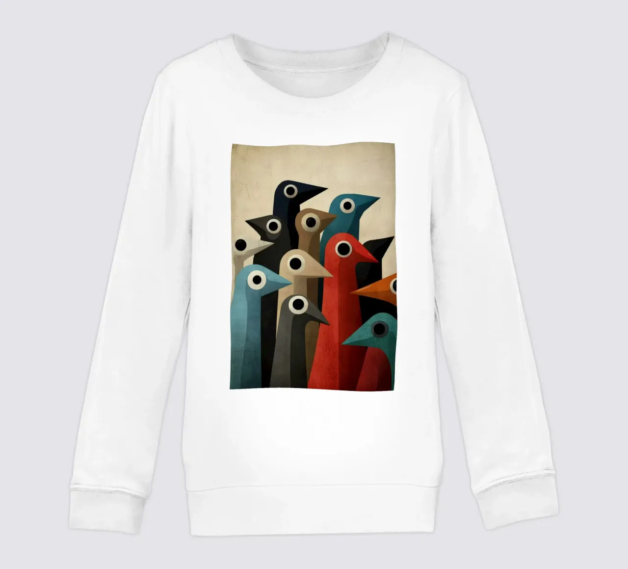 Pecking felpa bambino da Art Unleashed
