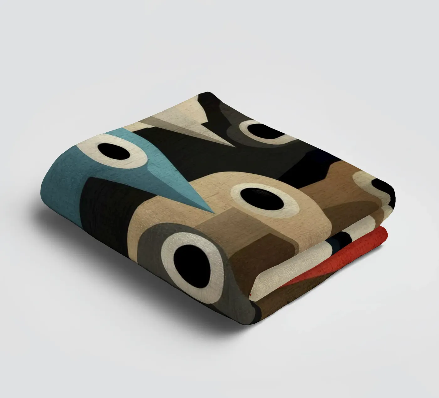 Pecking badhanddoek van Art Unleashed