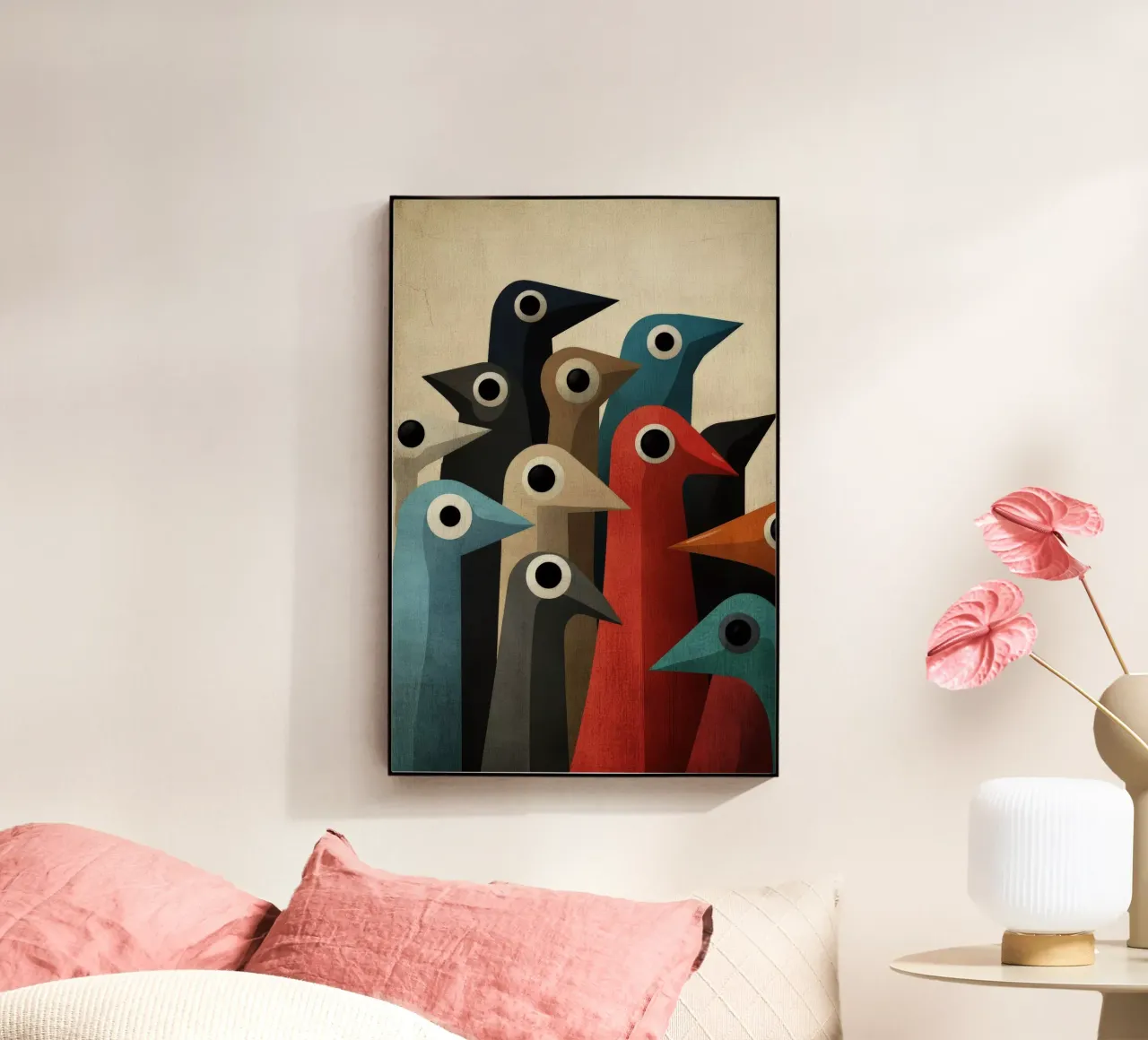 Pecking plexiglass da Art Unleashed