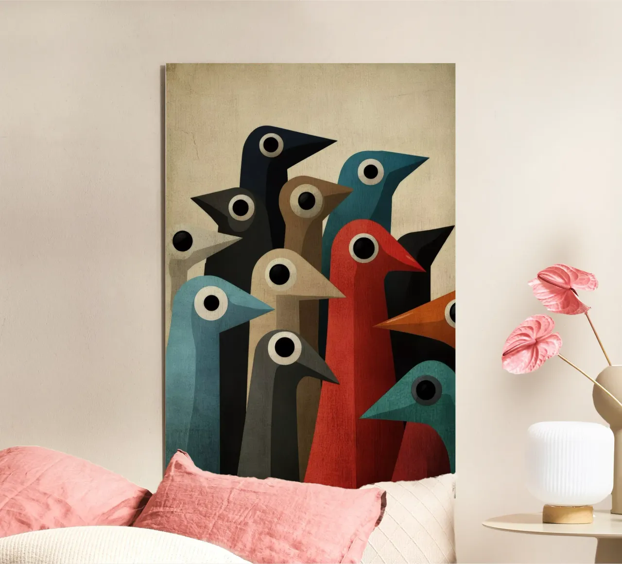 Pecking alluminio dibond da Art Unleashed