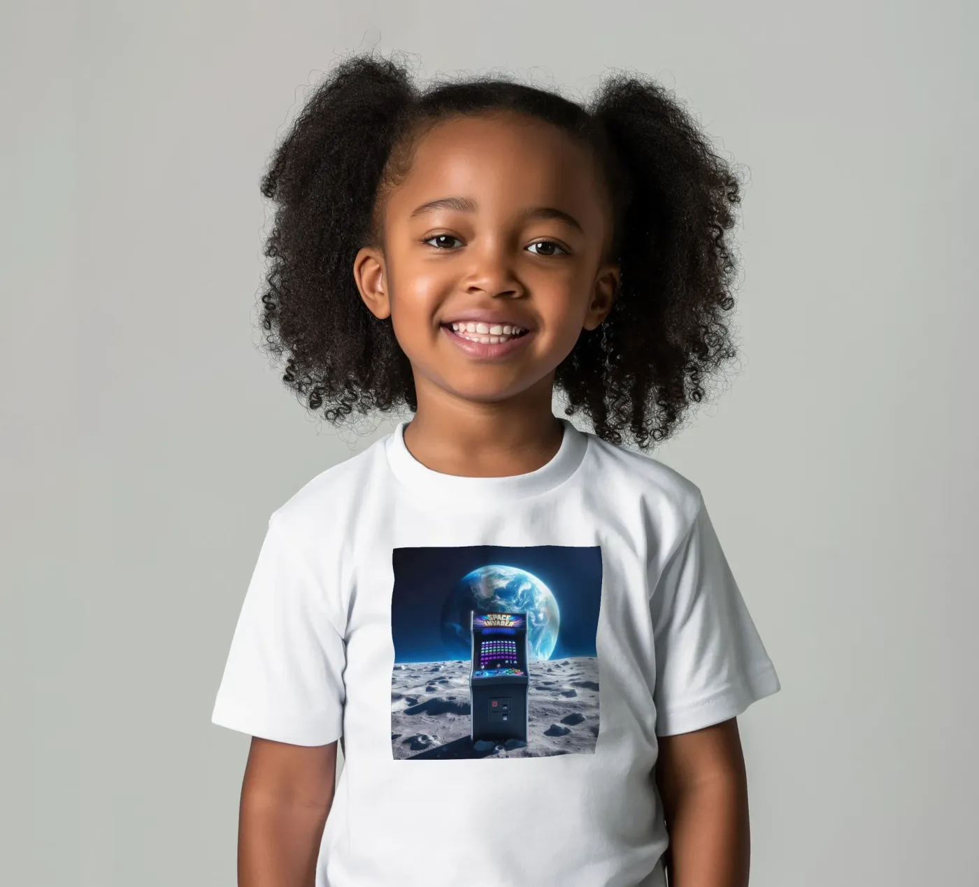 Space Kinder T-Shirt von Art Unleashed