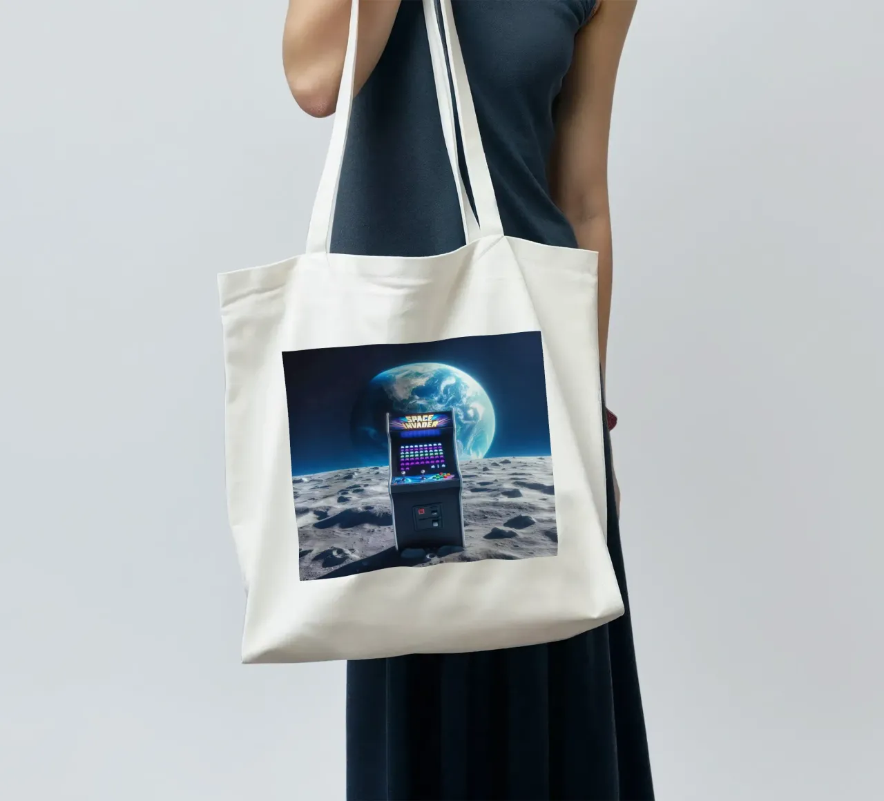 Space borsa in juta da Art Unleashed