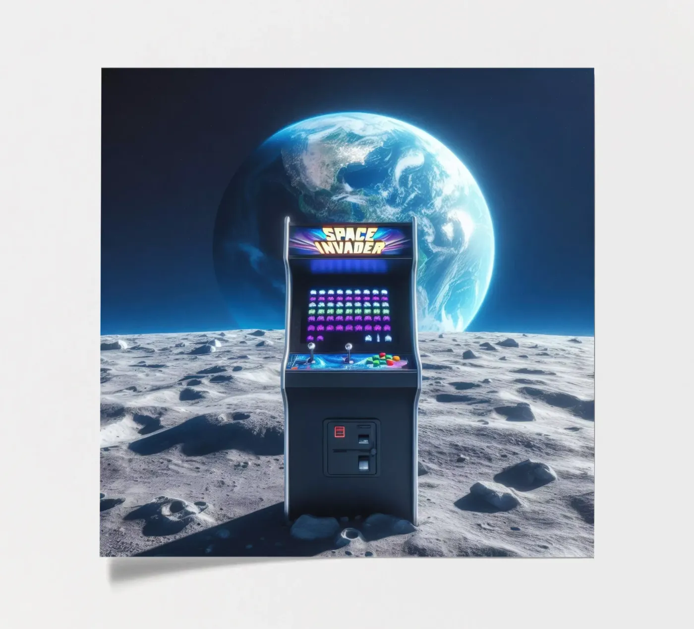 Space stickervel van Art Unleashed