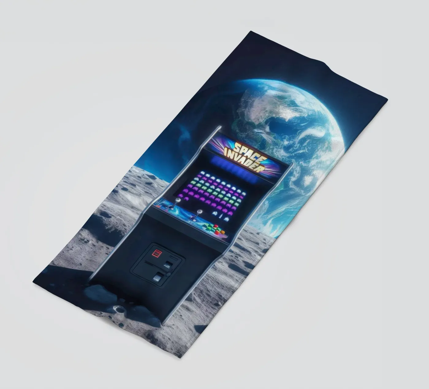 Space Strandtuch von Art Unleashed