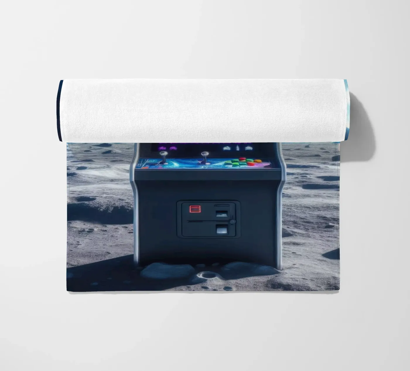 Space Strandtuch von Art Unleashed
