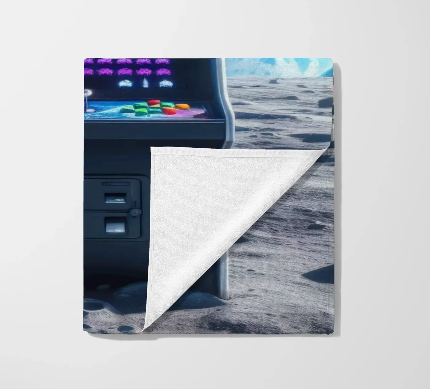 Space Strandtuch von Art Unleashed