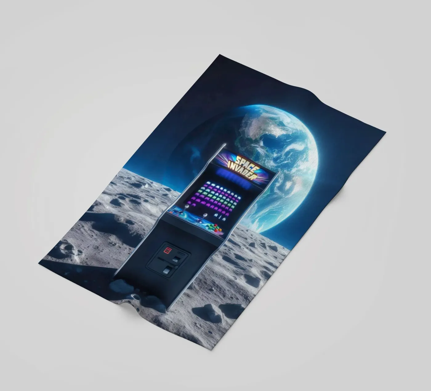 Space Strandtuch von Art Unleashed