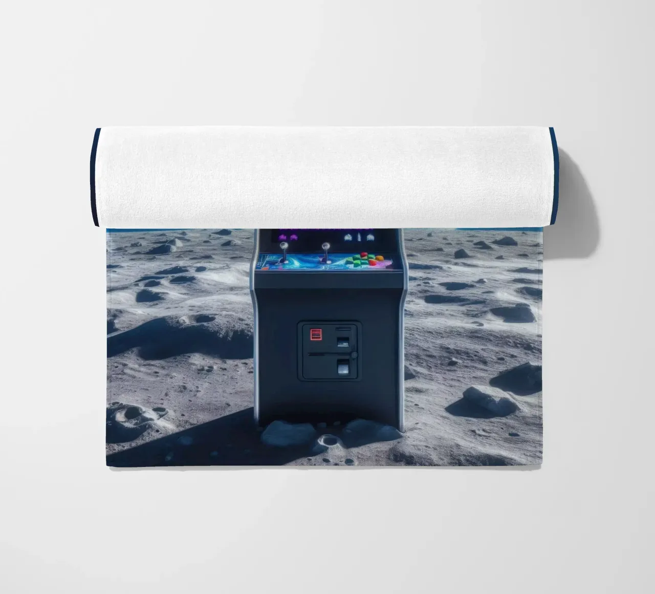 Space beach towel by Art Unleashed