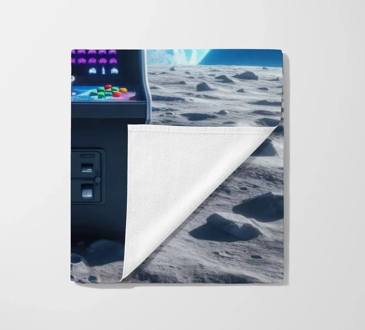 Space beach towel by Art Unleashed