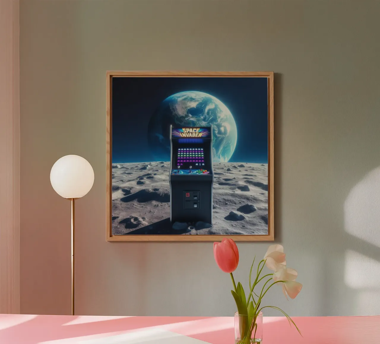 Space forex plate by Art Unleashed