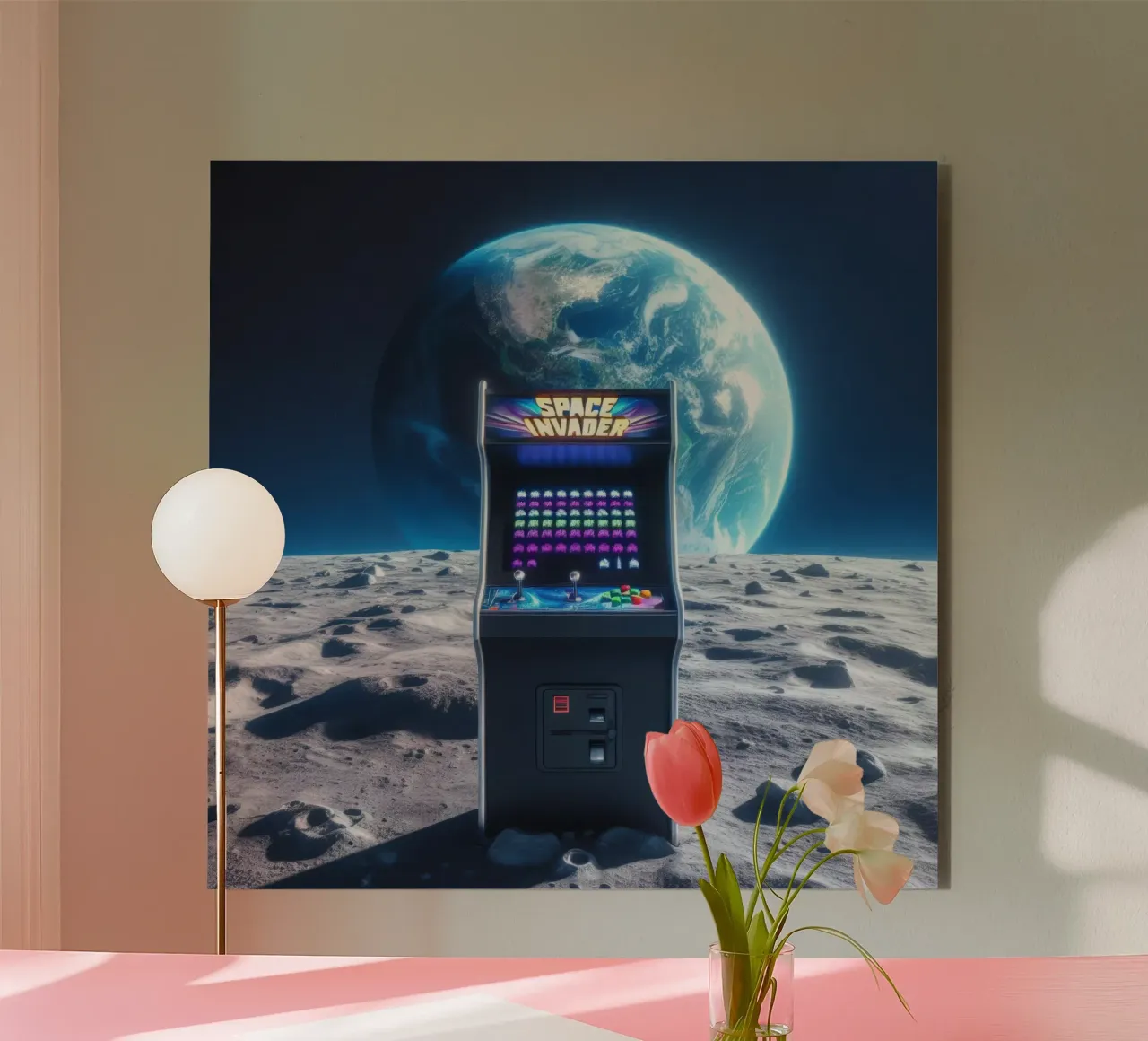 Space forex plate by Art Unleashed