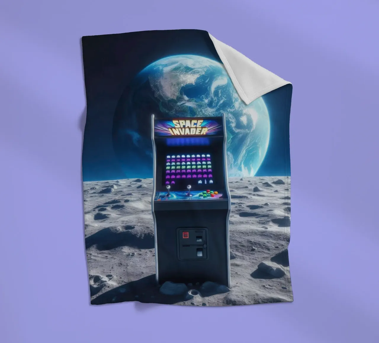 Space fleecedeken van Art Unleashed