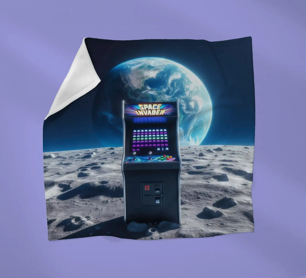 Space fleecedeken van Art Unleashed