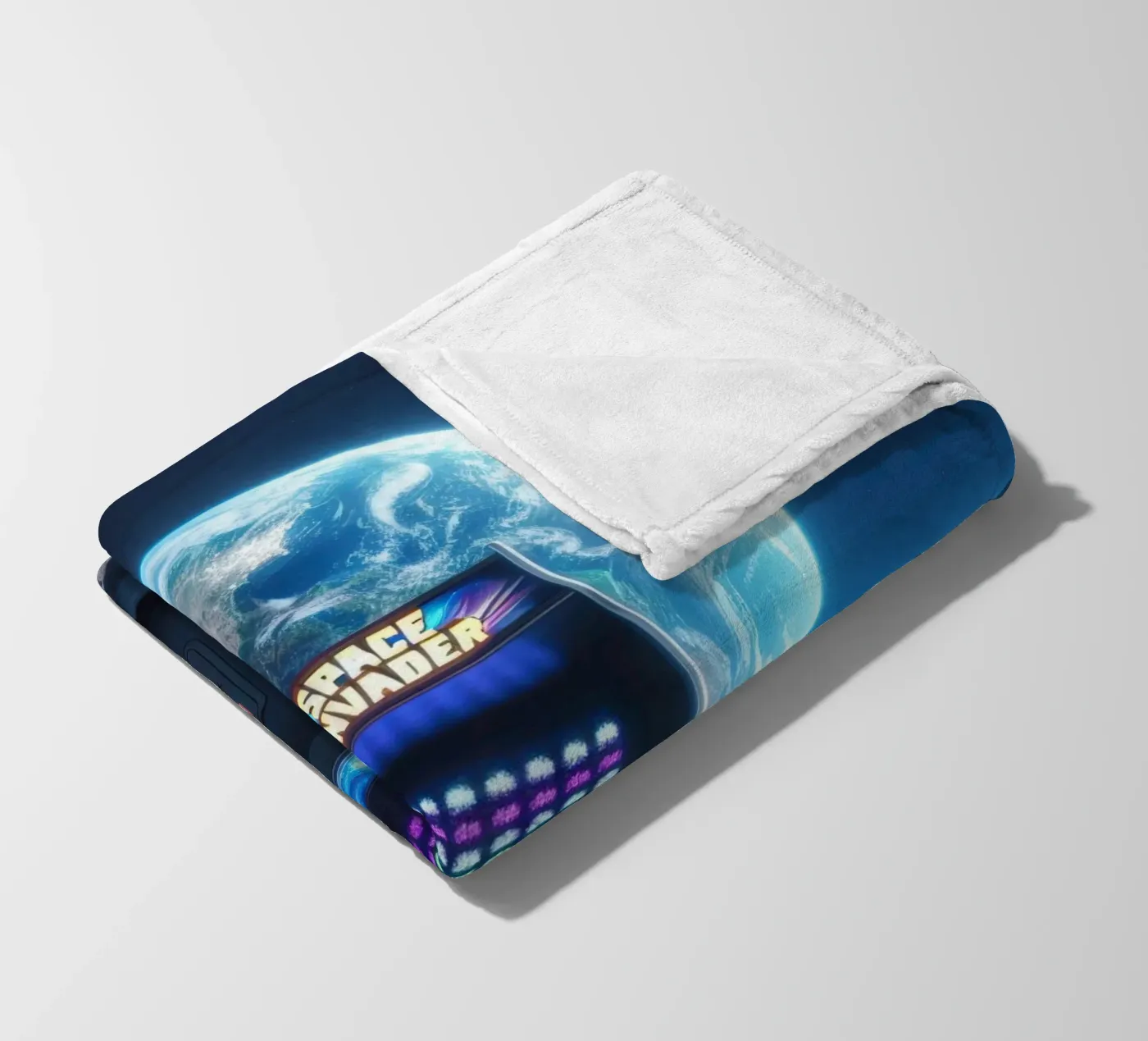 Space fleece blanket by Art Unleashed