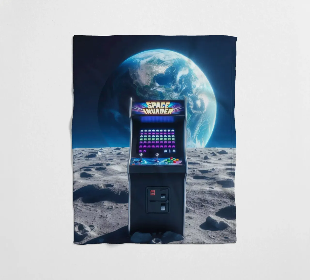 Space fleecedeken van Art Unleashed