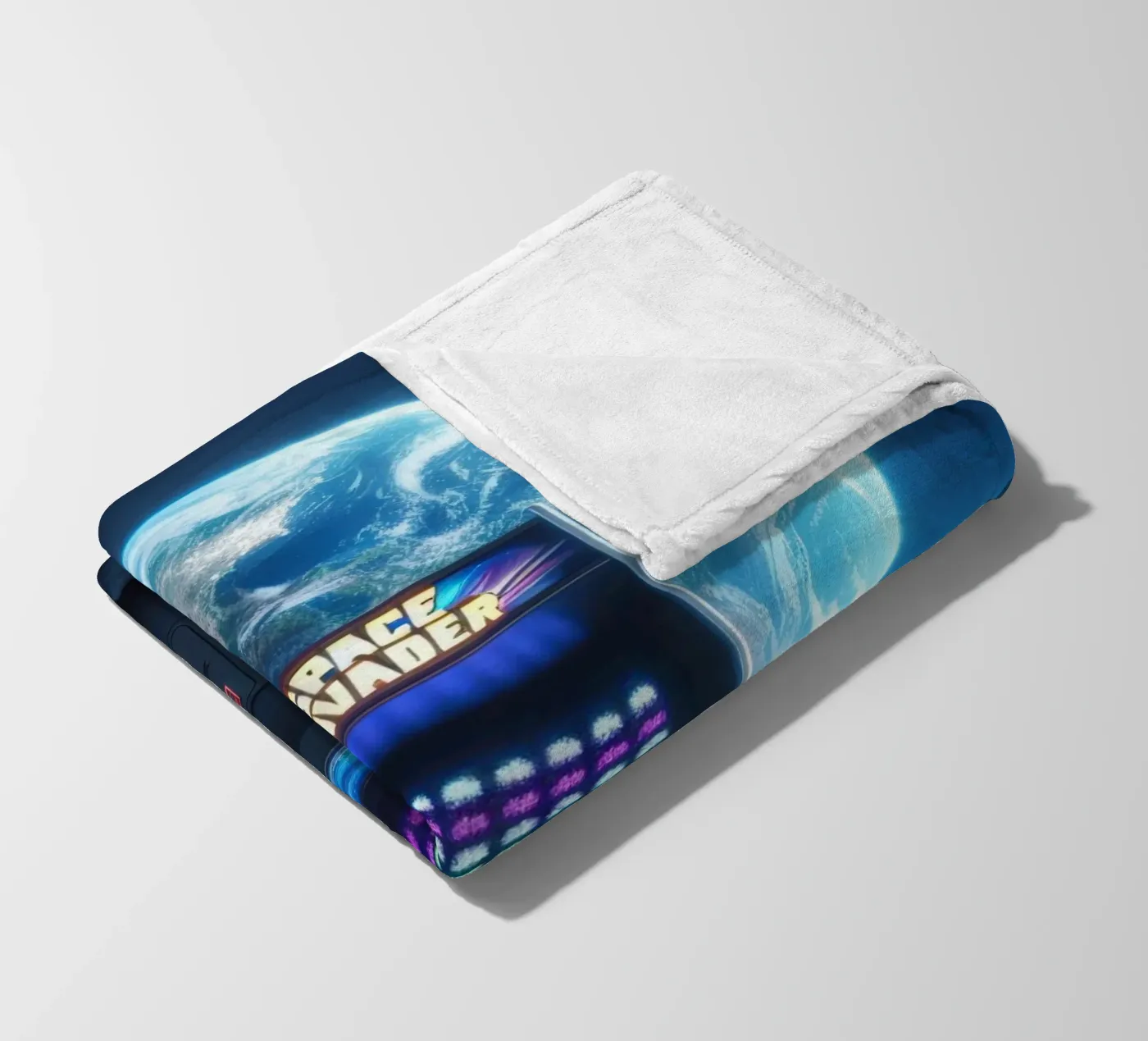 Space fleece blanket by Art Unleashed