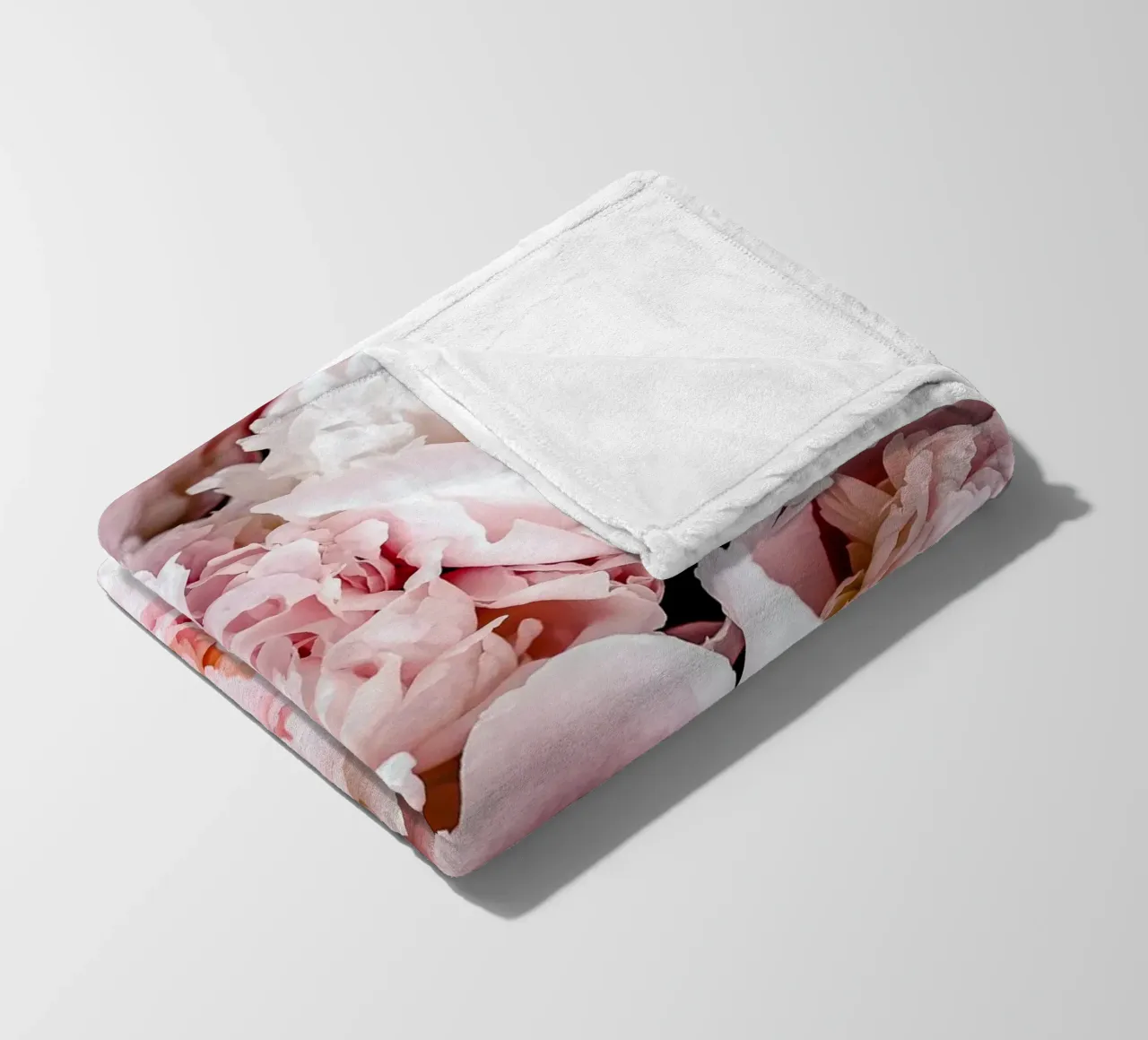 Fiori di peonia - Romantico splendore floreale coperta in pile da Whole©