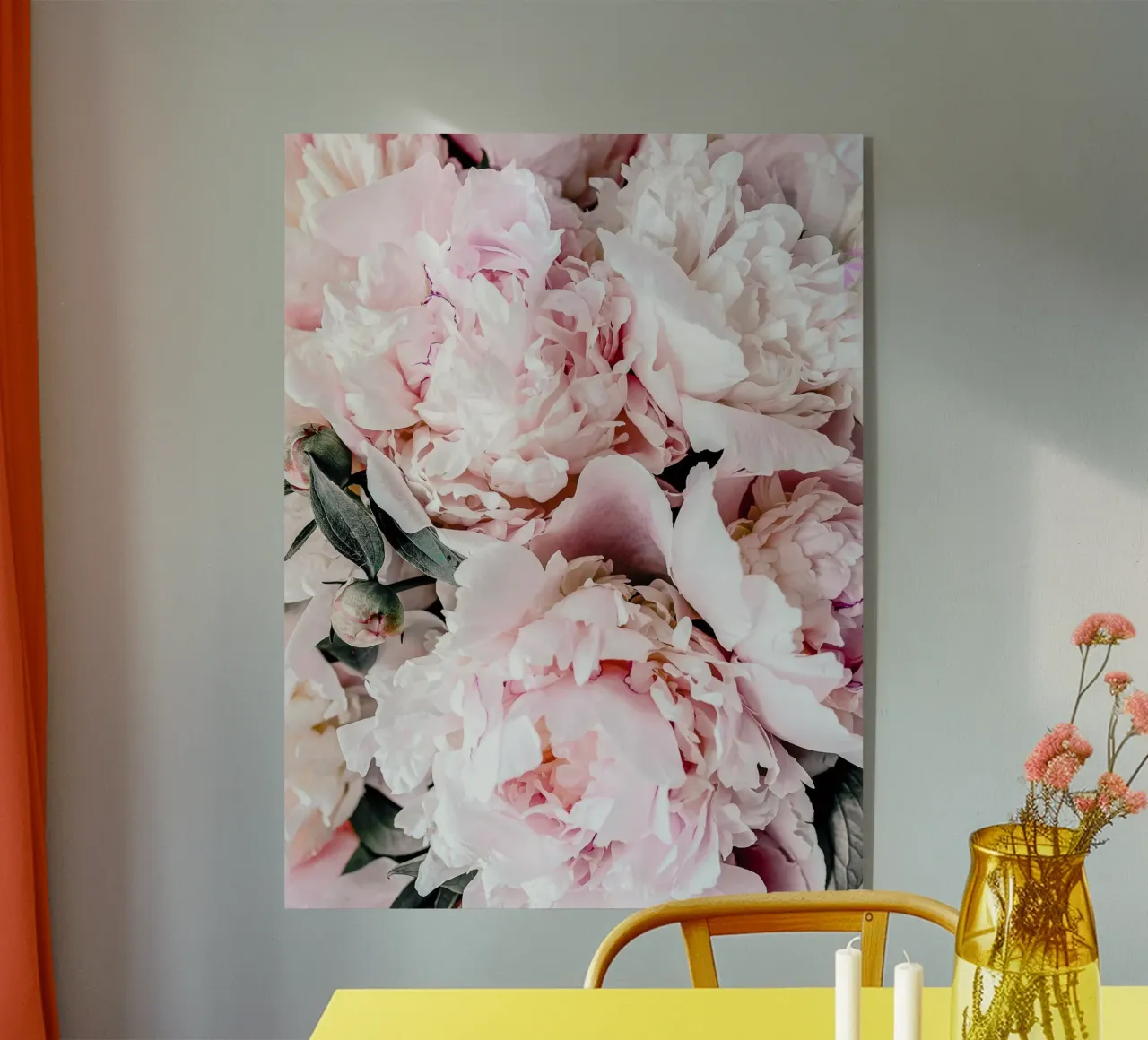 Fiori di peonia - Romantico splendore floreale plexiglass da Whole©