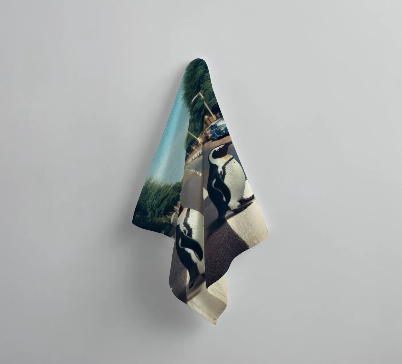 Abbey badhanddoek van Art Unleashed