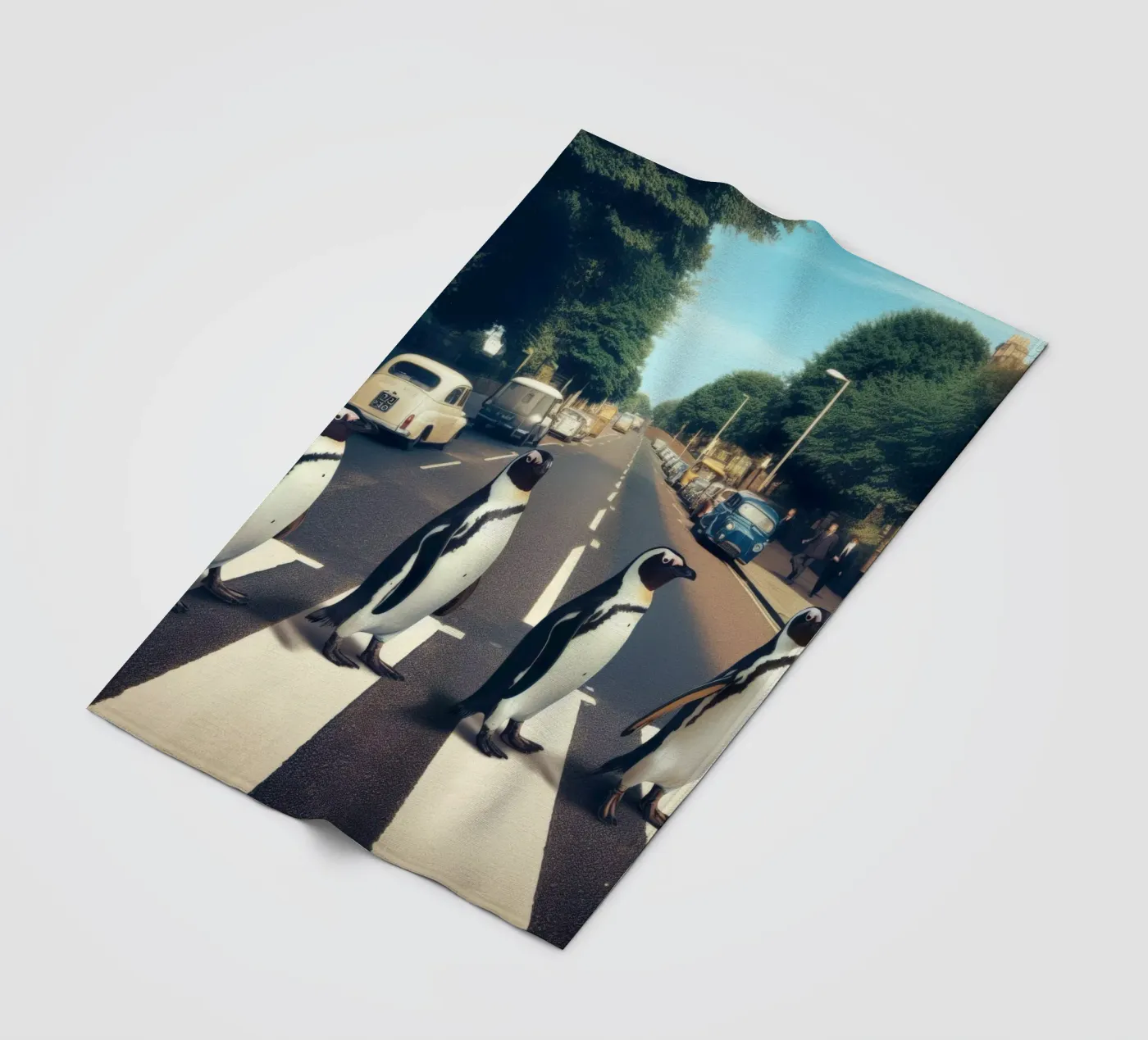 Abbey coperta in pile da Art Unleashed