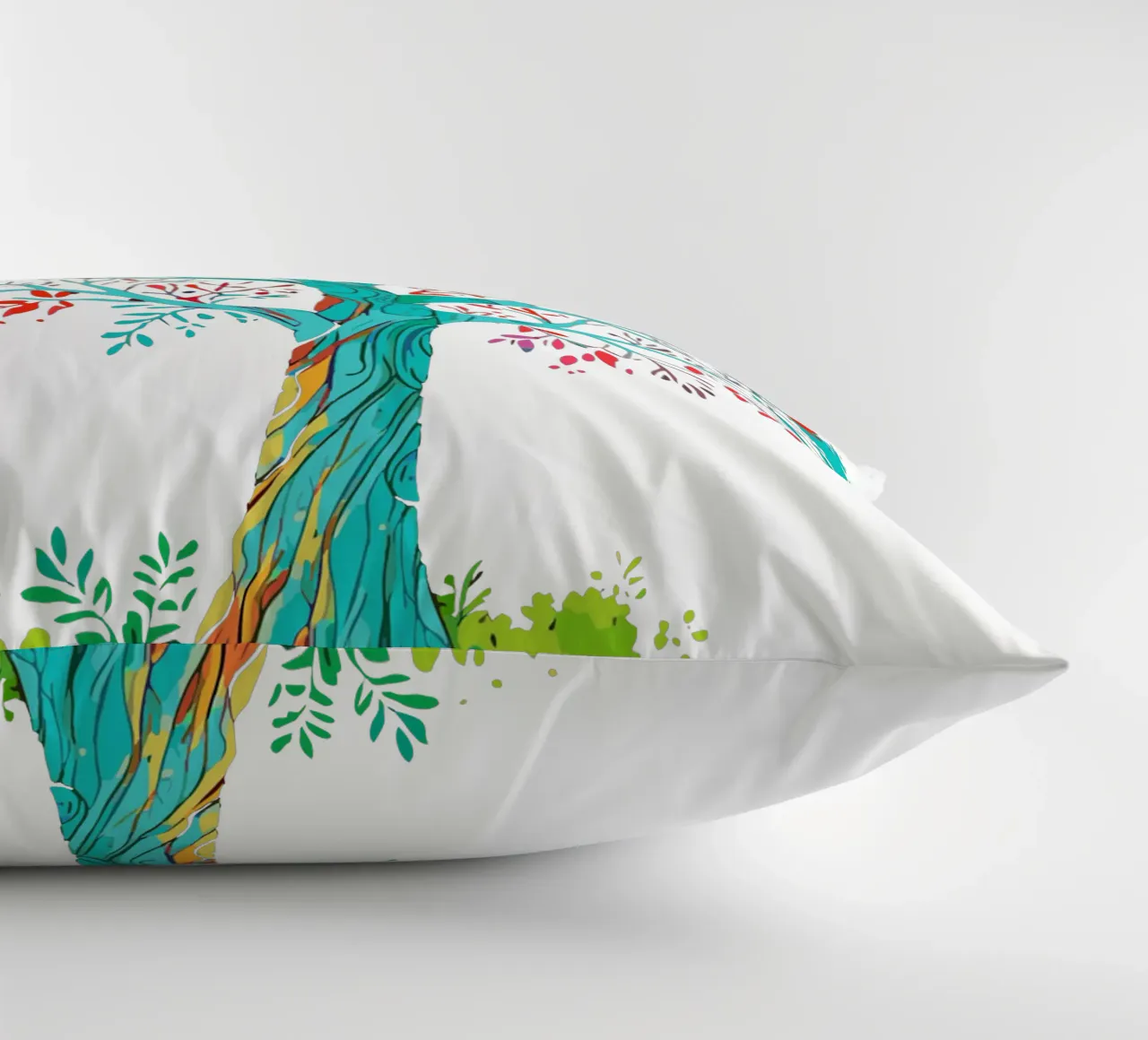 albero colorato cuscino da artdesign1985