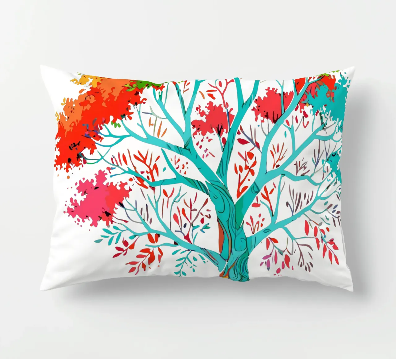 albero colorato cuscino da artdesign1985