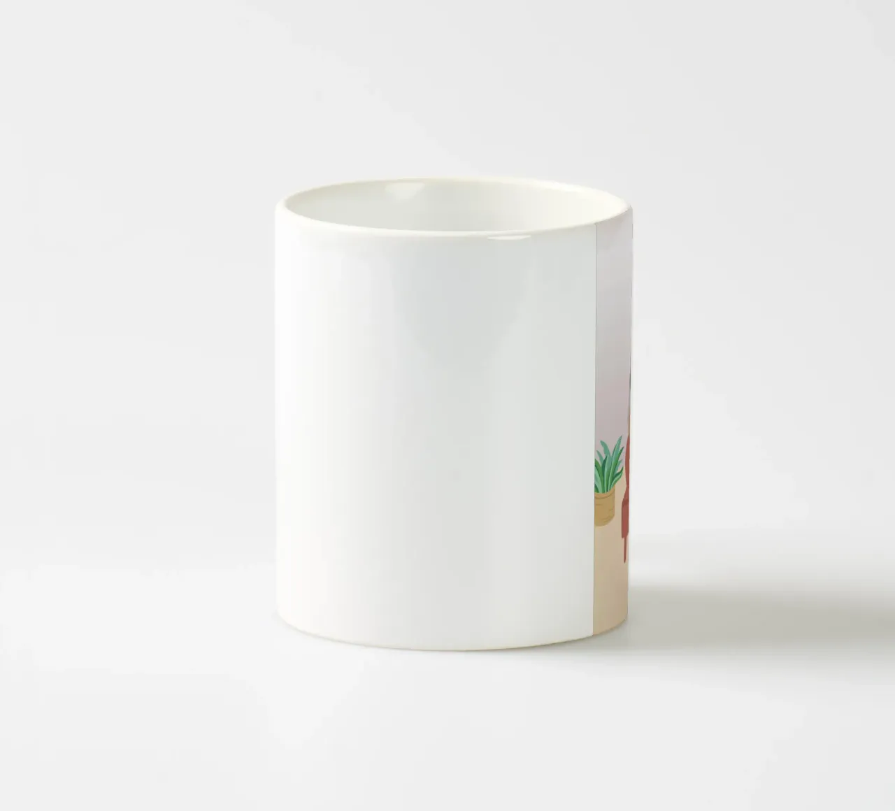 femme buvant un thé tazza in ceramica da alexiableu