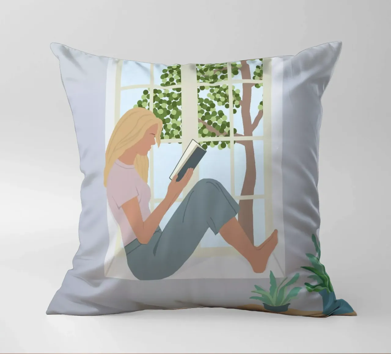 pause lecture femme cuscino da alexiableu