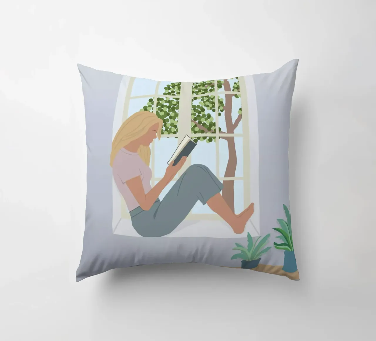 pause lecture femme cuscino da alexiableu