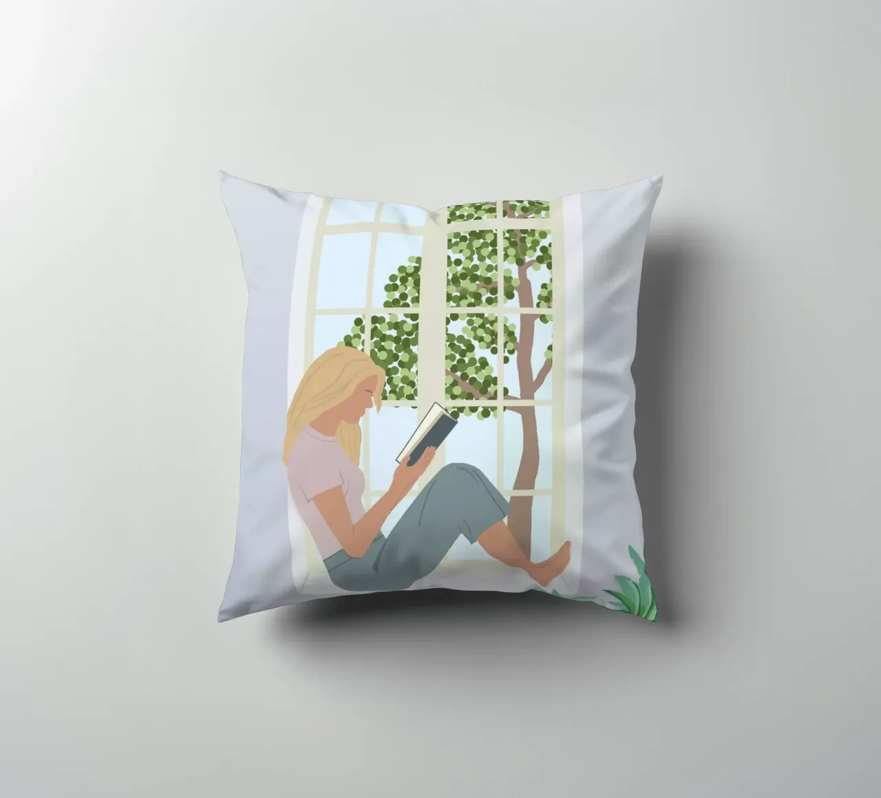 pause lecture femme cuscino da alexiableu