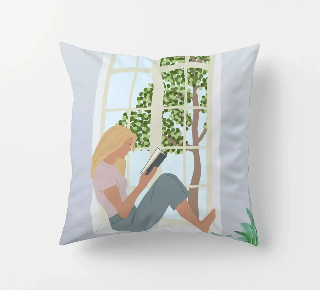 pause lecture femme cuscino da alexiableu