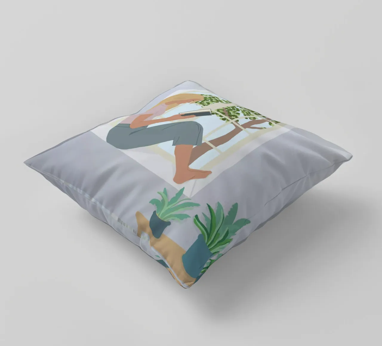 pause lecture femme cuscino da alexiableu